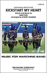 Kickstart My Heart Marching Band sheet music cover